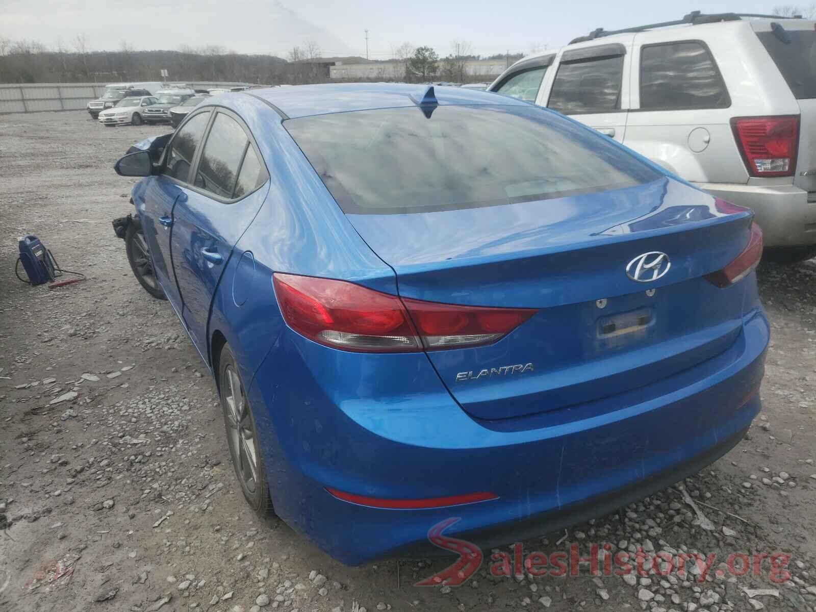 5NPD84LF8HH190629 2017 HYUNDAI ELANTRA