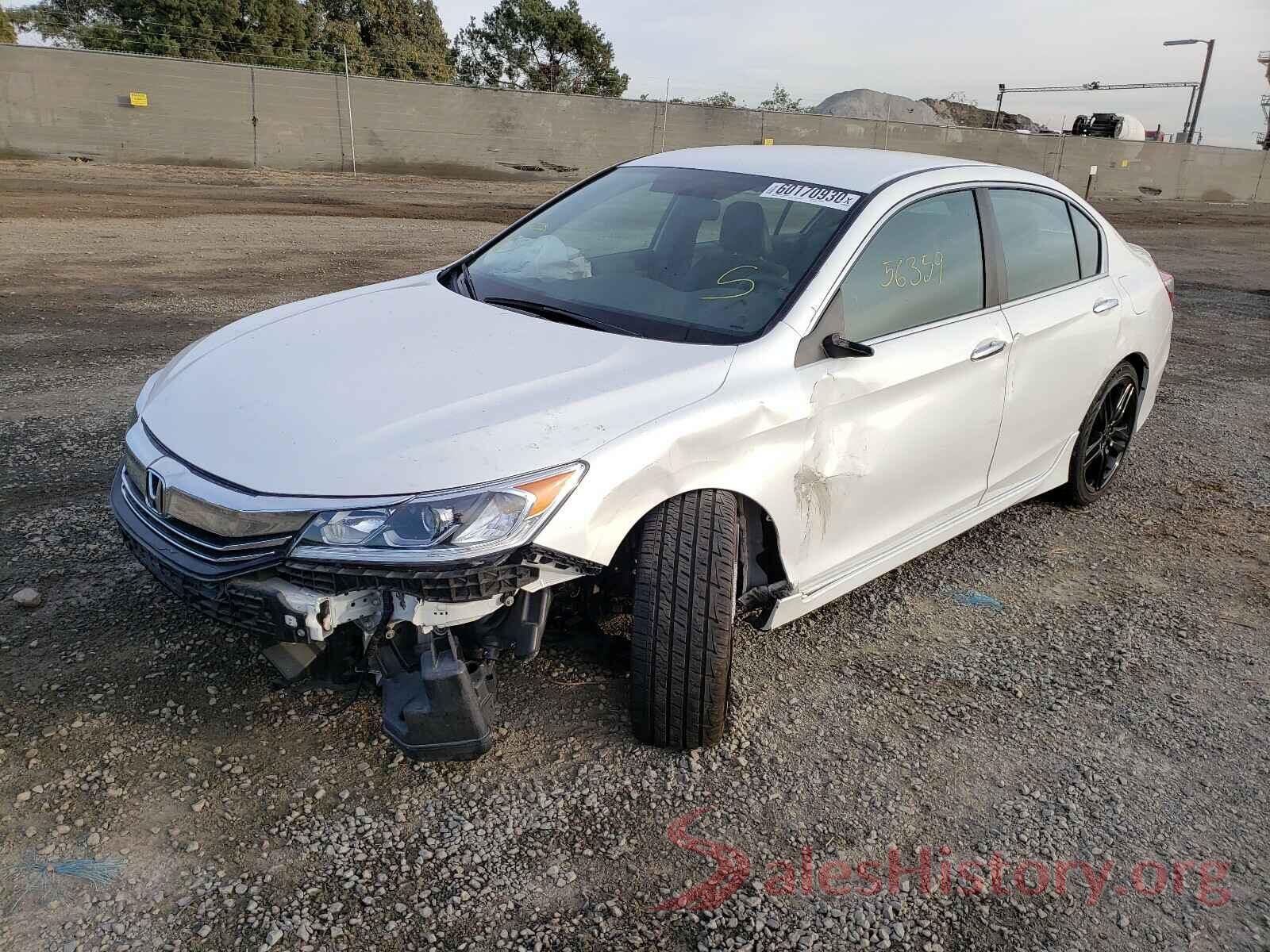 1HGCR2F52GA158525 2016 HONDA ACCORD