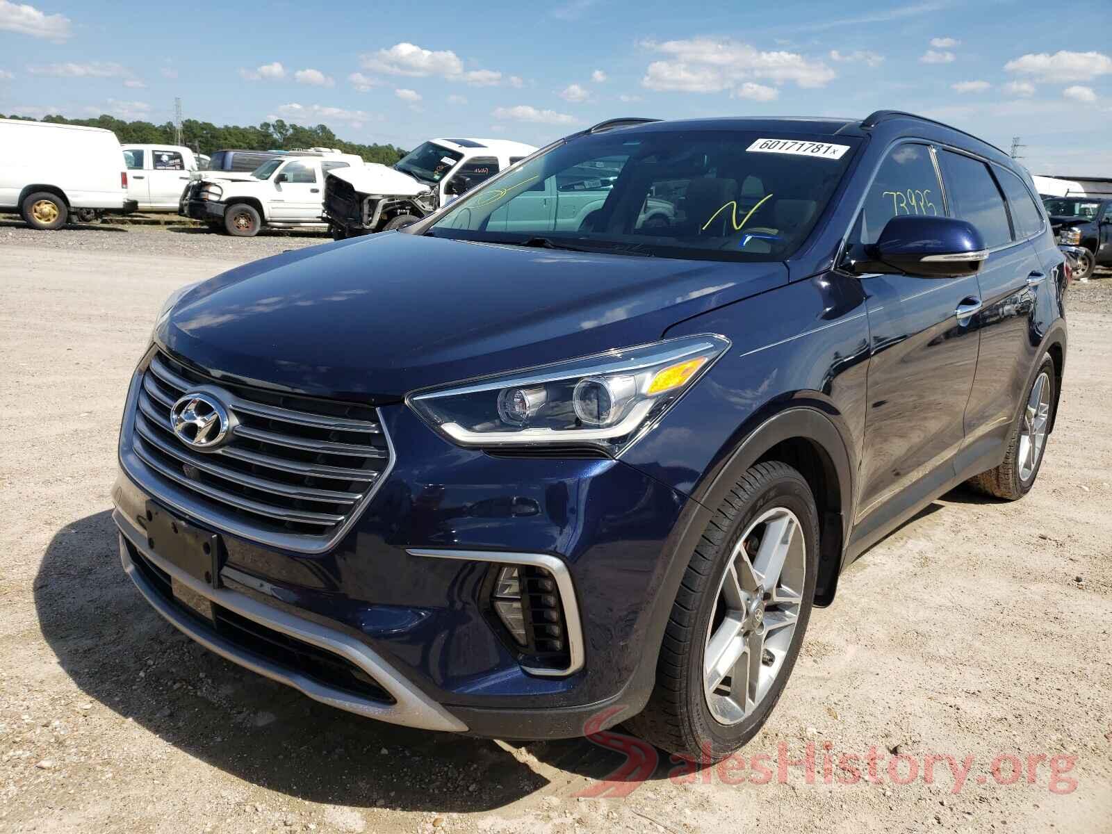 KM8SR4HF4HU210843 2017 HYUNDAI SANTA FE