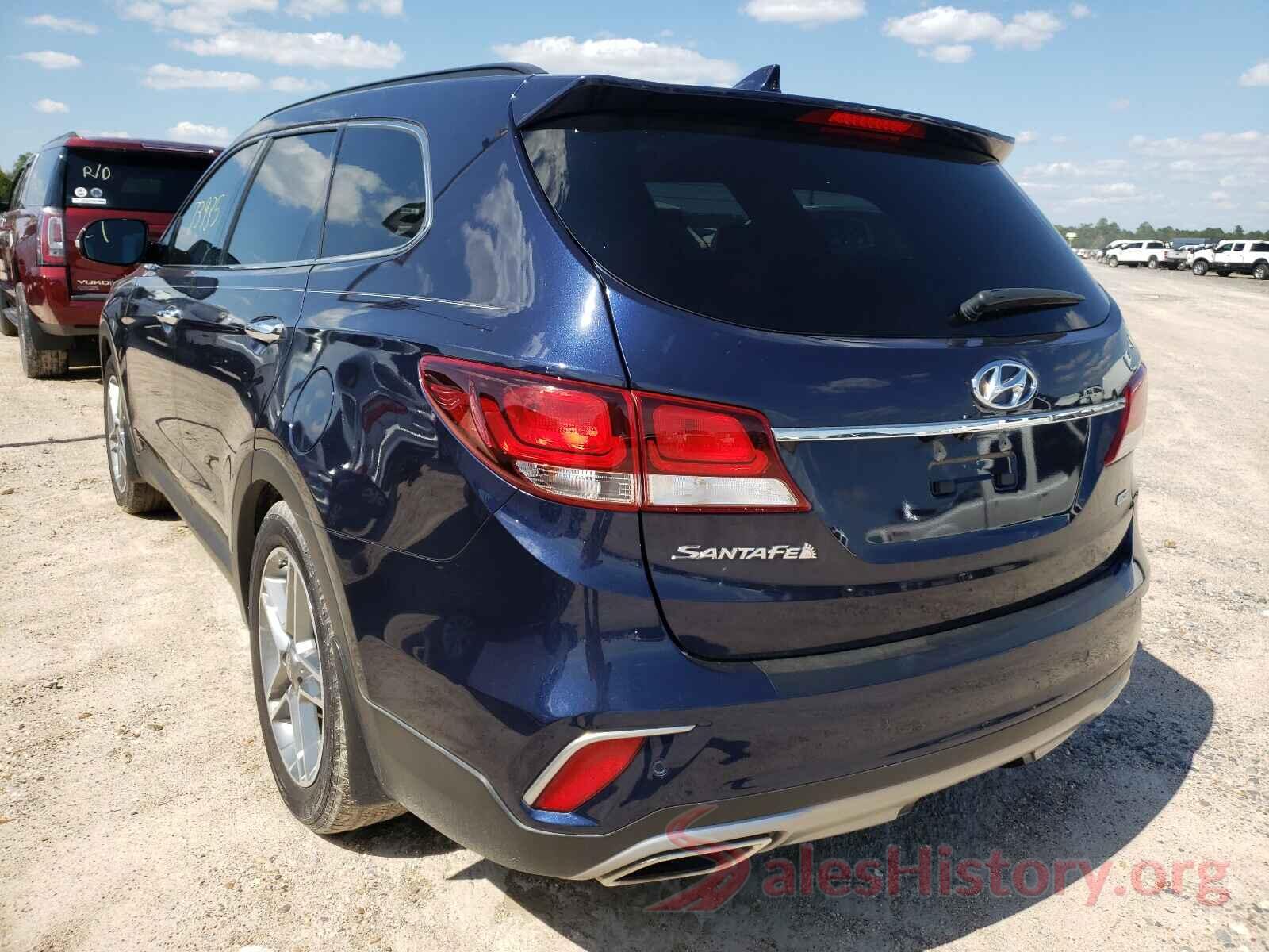 KM8SR4HF4HU210843 2017 HYUNDAI SANTA FE