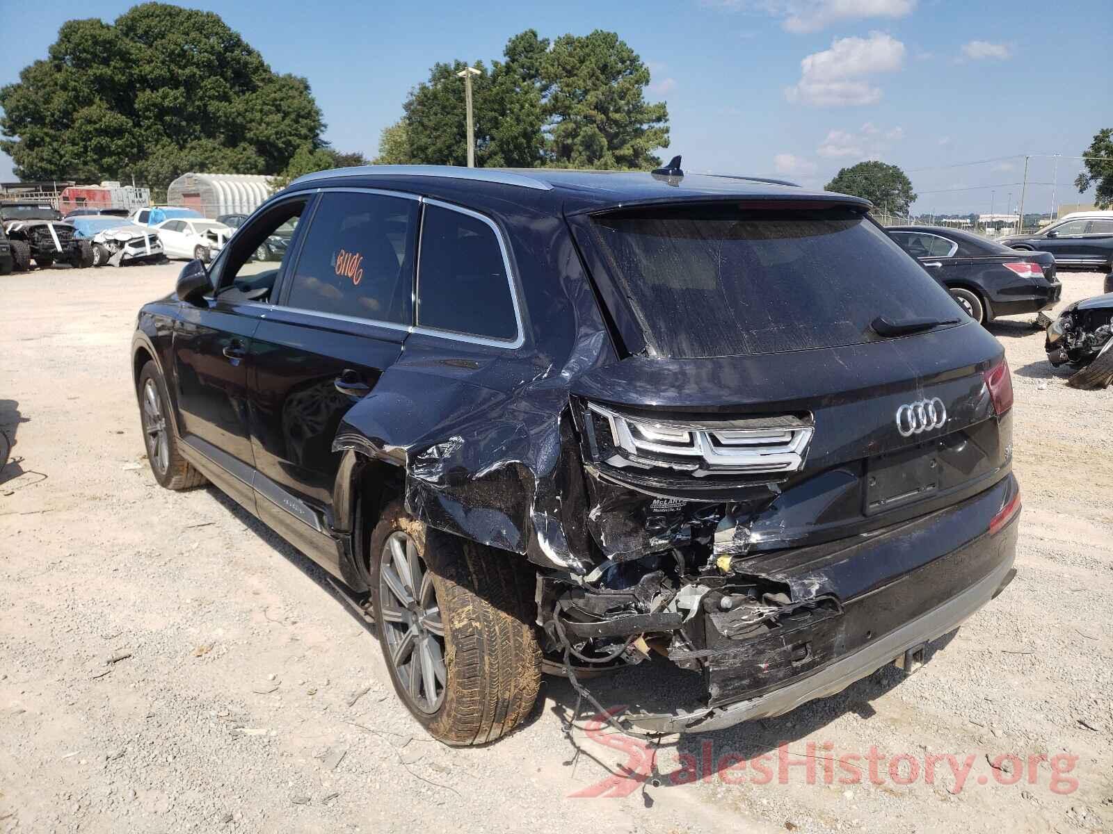 WA1VAAF72HD057814 2017 AUDI Q7