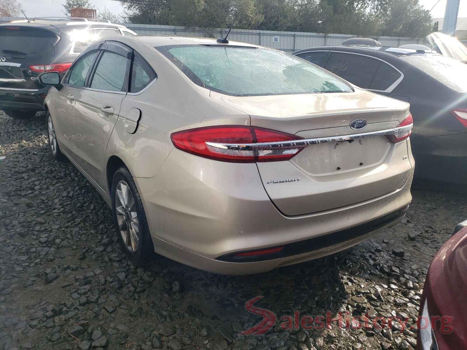 3FA6P0H74HR280319 2017 FORD FUSION