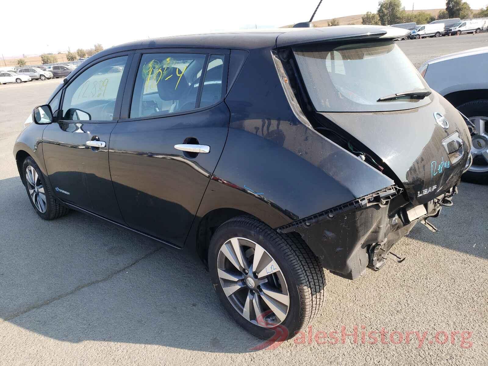 1N4AZ0CPXFC305103 2015 NISSAN LEAF