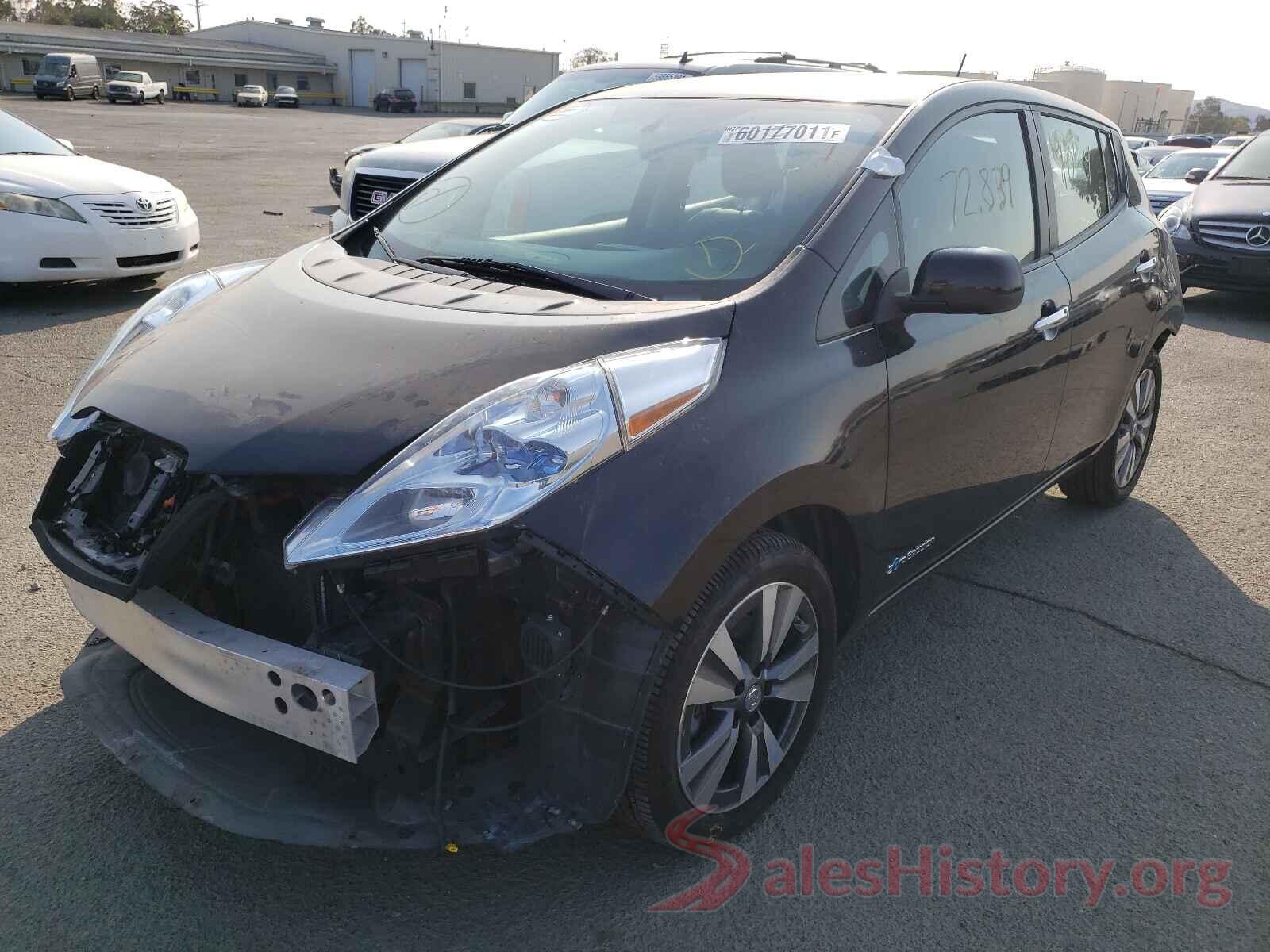 1N4AZ0CPXFC305103 2015 NISSAN LEAF