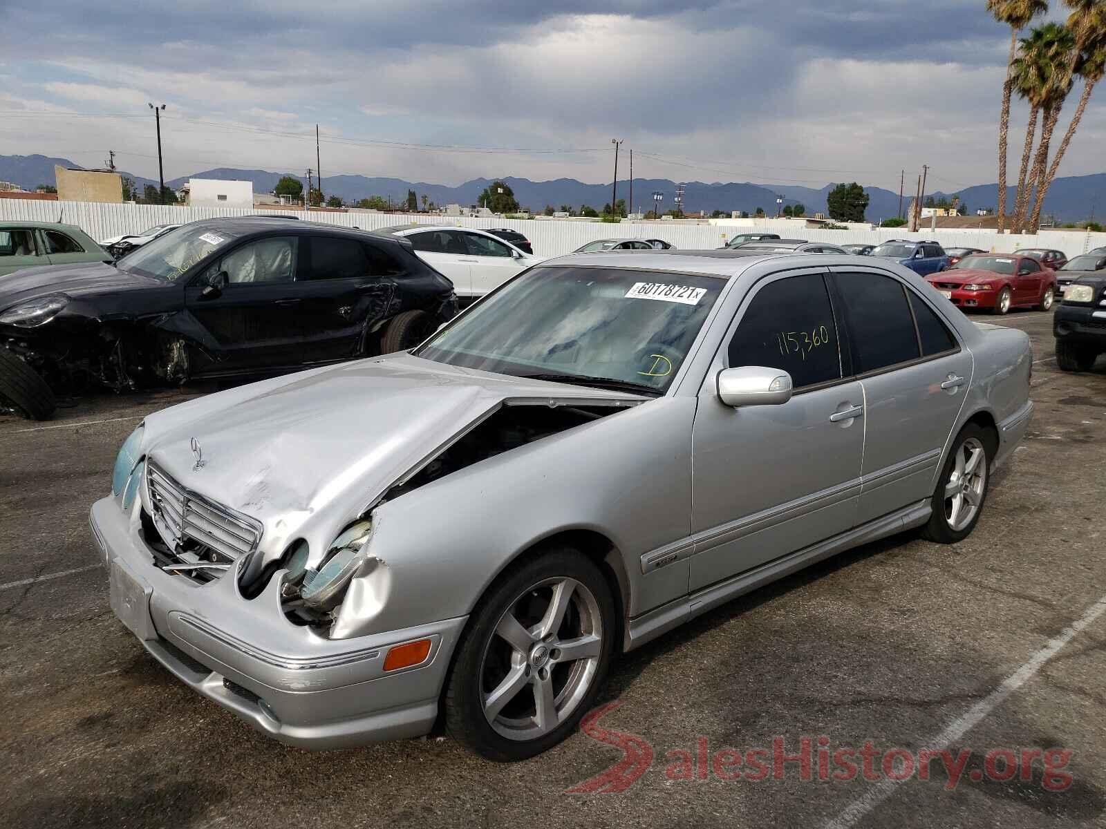 WDBJF70J01B277286 2001 MERCEDES-BENZ E-CLASS