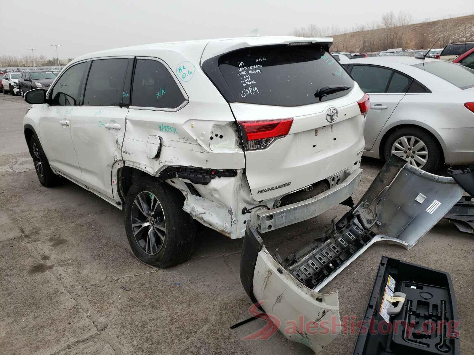 5TDBZRFHXHS373314 2017 TOYOTA HIGHLANDER