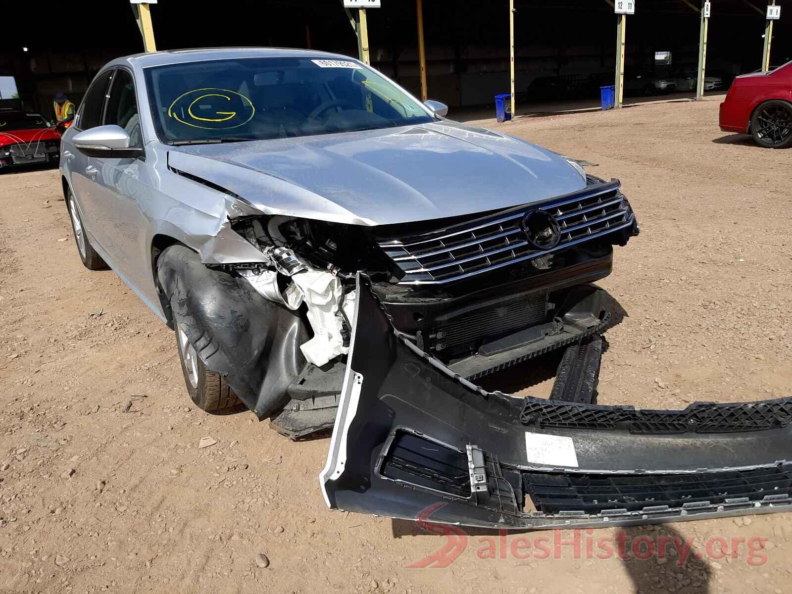 1VWBA7A36JC005837 2018 VOLKSWAGEN PASSAT