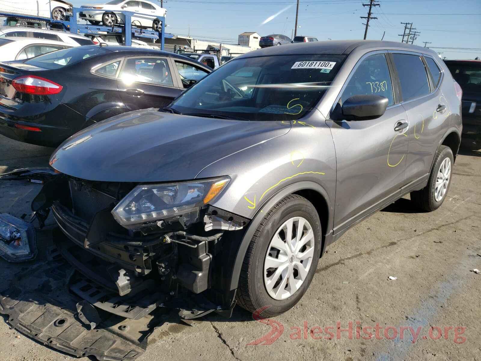 KNMAT2MT8GP663202 2016 NISSAN ROGUE