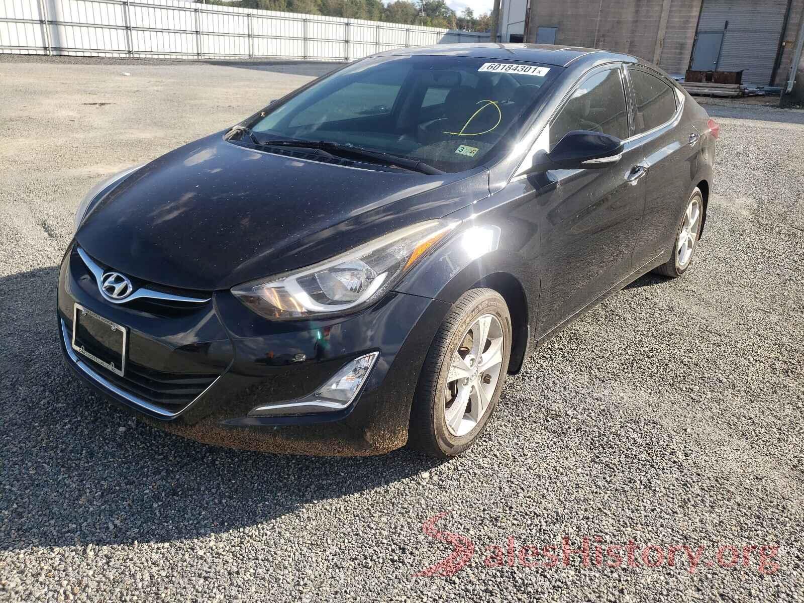 5NPDH4AE6GH679717 2016 HYUNDAI ELANTRA