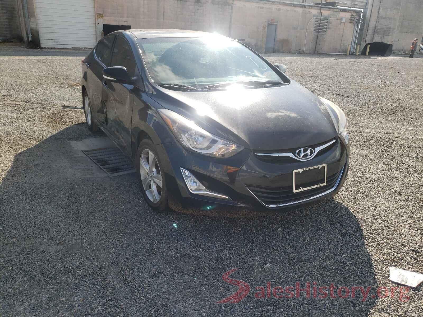 5NPDH4AE6GH679717 2016 HYUNDAI ELANTRA