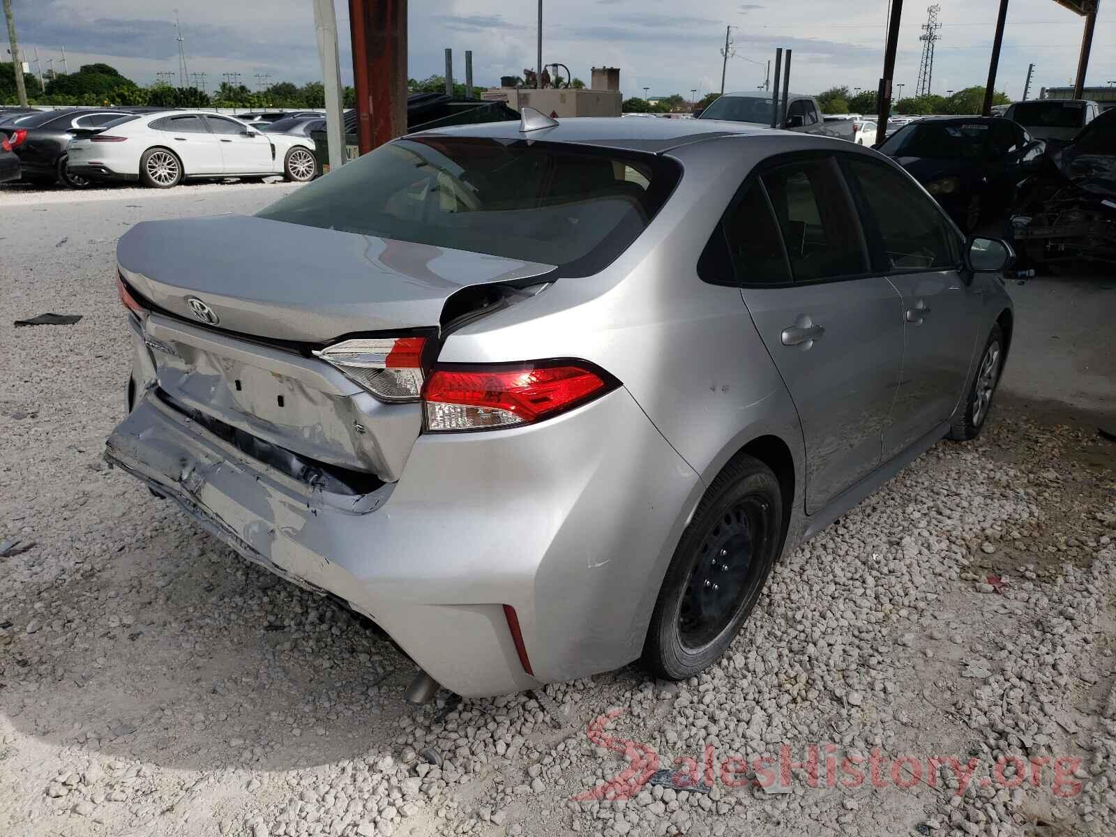 JTDEPRAEXLJ007665 2020 TOYOTA COROLLA