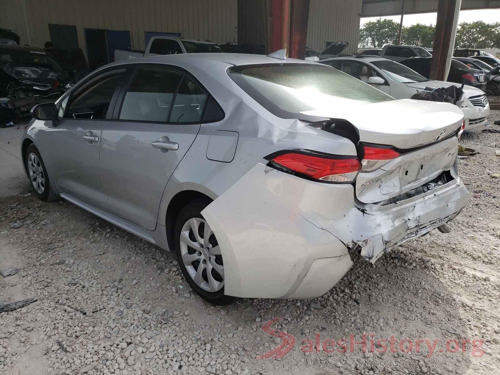 JTDEPRAEXLJ007665 2020 TOYOTA COROLLA