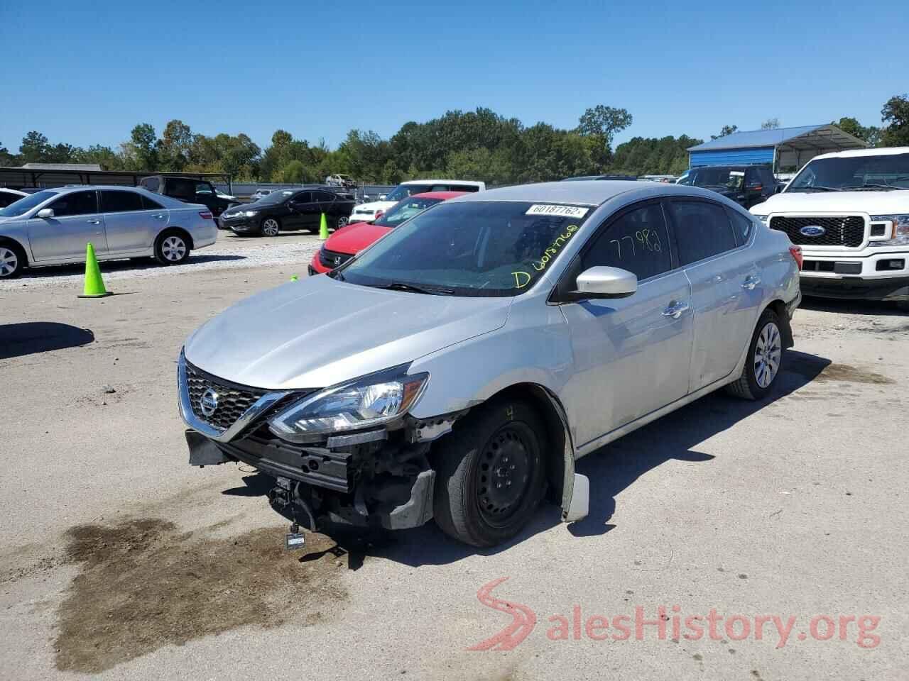 3N1AB7AP8KY394572 2019 NISSAN SENTRA