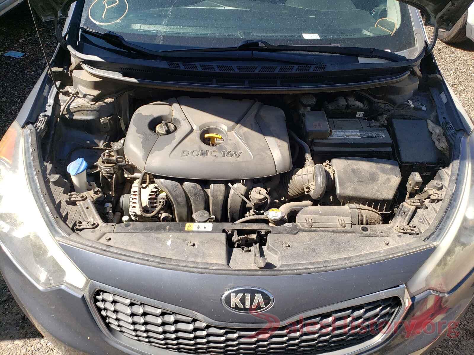 KNAFK4A69G5555036 2016 KIA FORTE