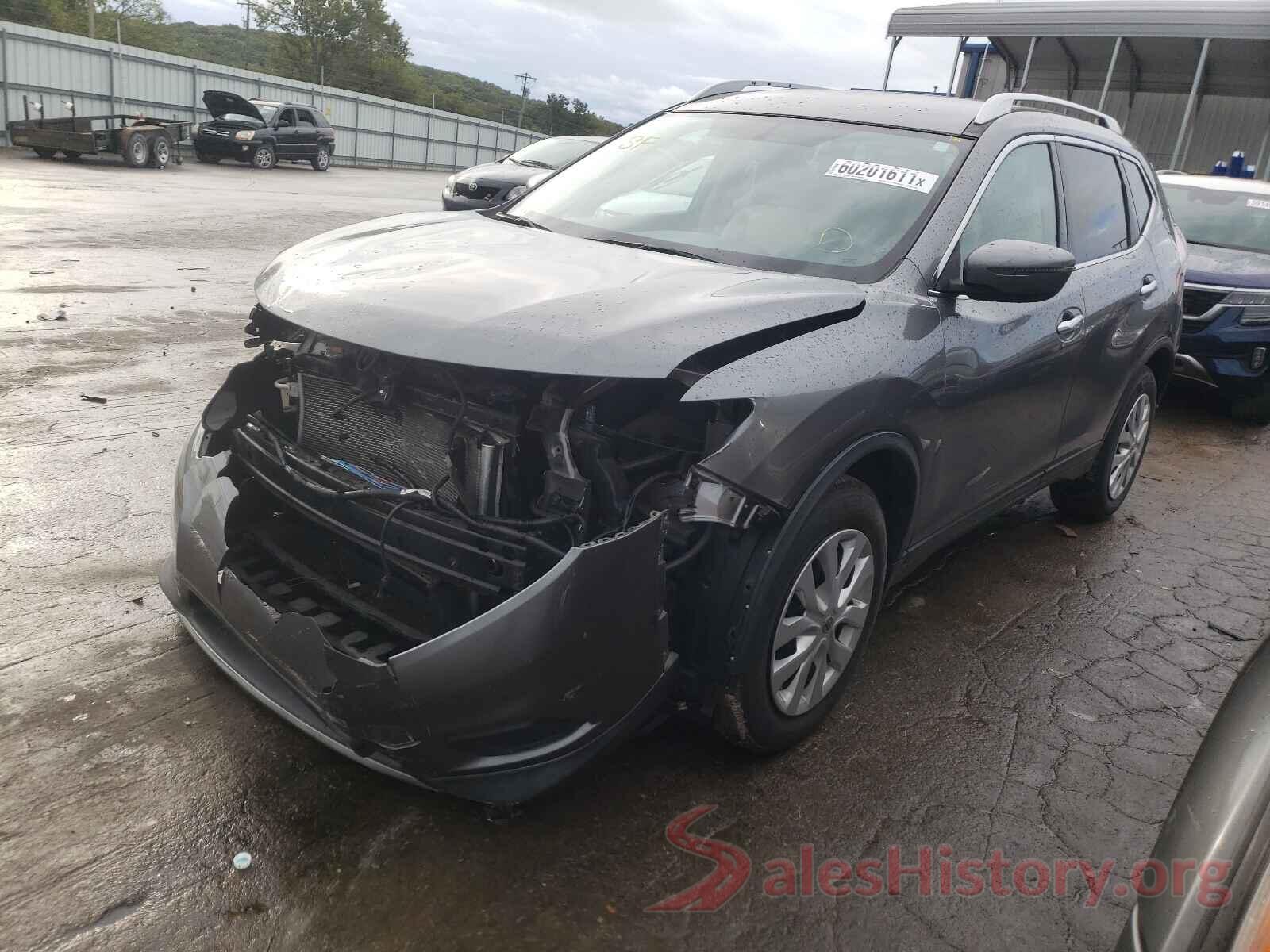 KNMAT2MT7GP595393 2016 NISSAN ROGUE