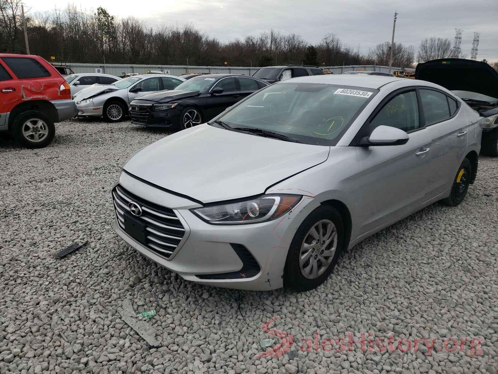 5NPD74LF0HH192782 2017 HYUNDAI ELANTRA