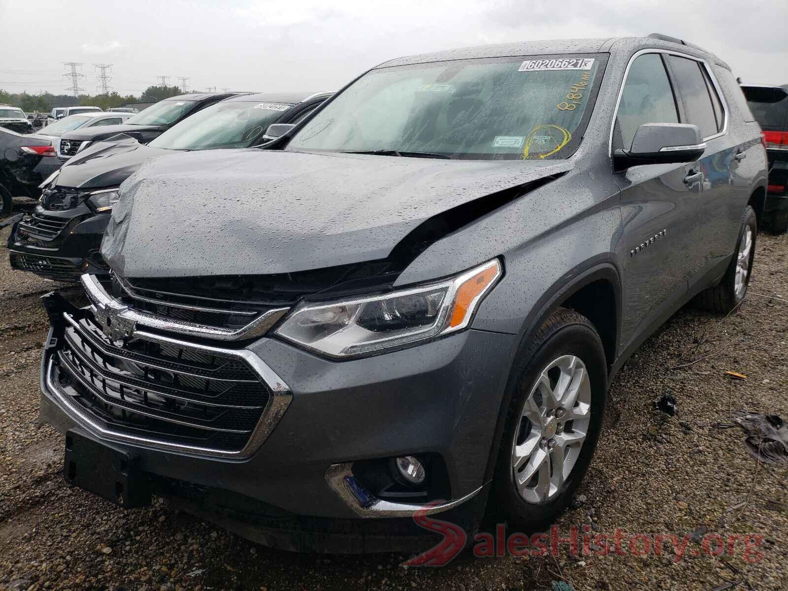 1GNEVGKW8MJ218003 2021 CHEVROLET TRAVERSE