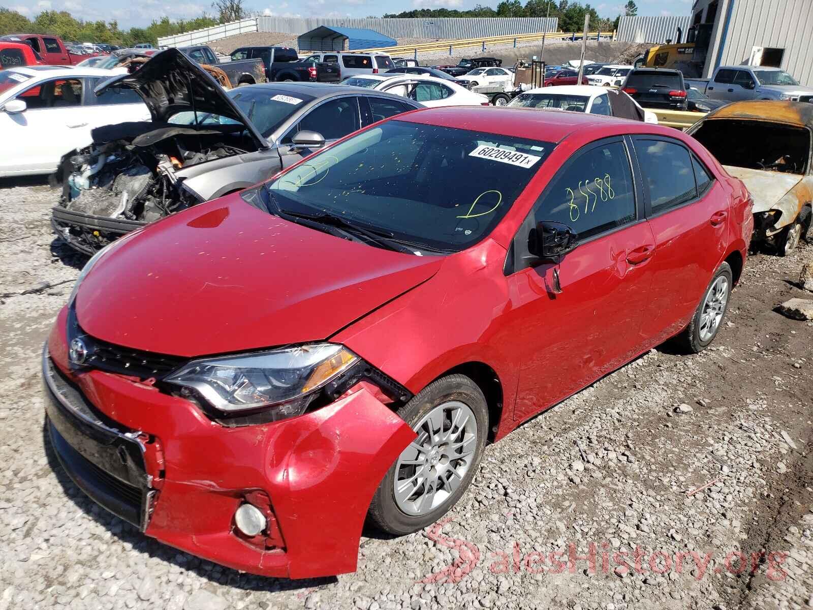 2T1BURHE8GC551651 2016 TOYOTA COROLLA