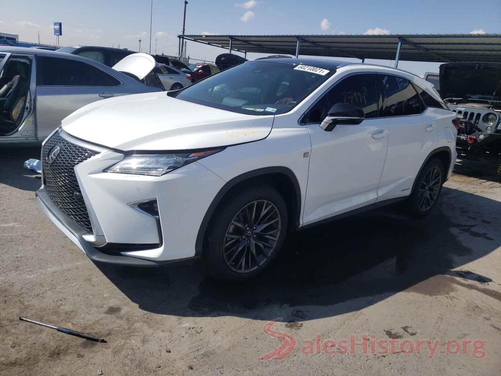 2T2BGMCAXJC020971 2018 LEXUS RX450