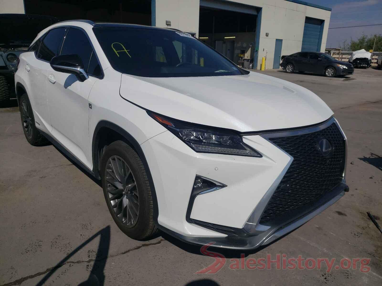 2T2BGMCAXJC020971 2018 LEXUS RX450