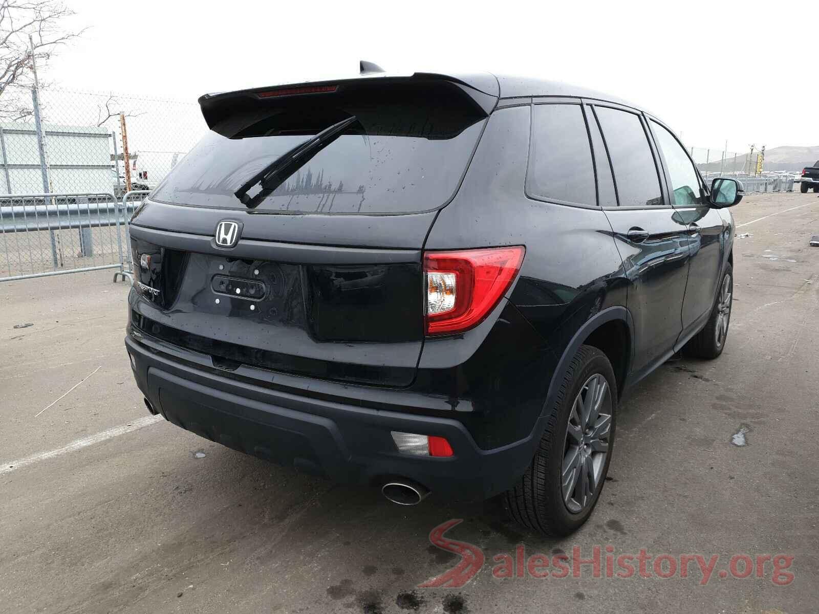 5FNYF8H54KB020806 2019 HONDA PASSPORT