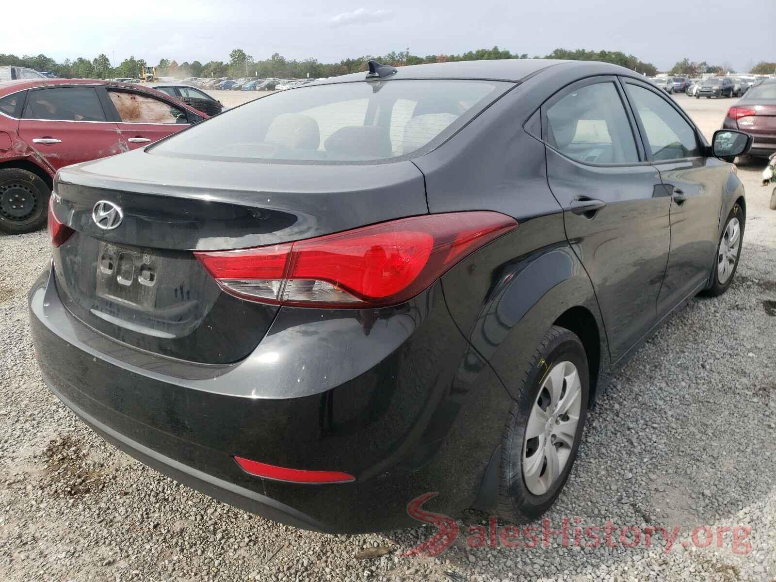 5NPDH4AE2GH757216 2016 HYUNDAI ELANTRA