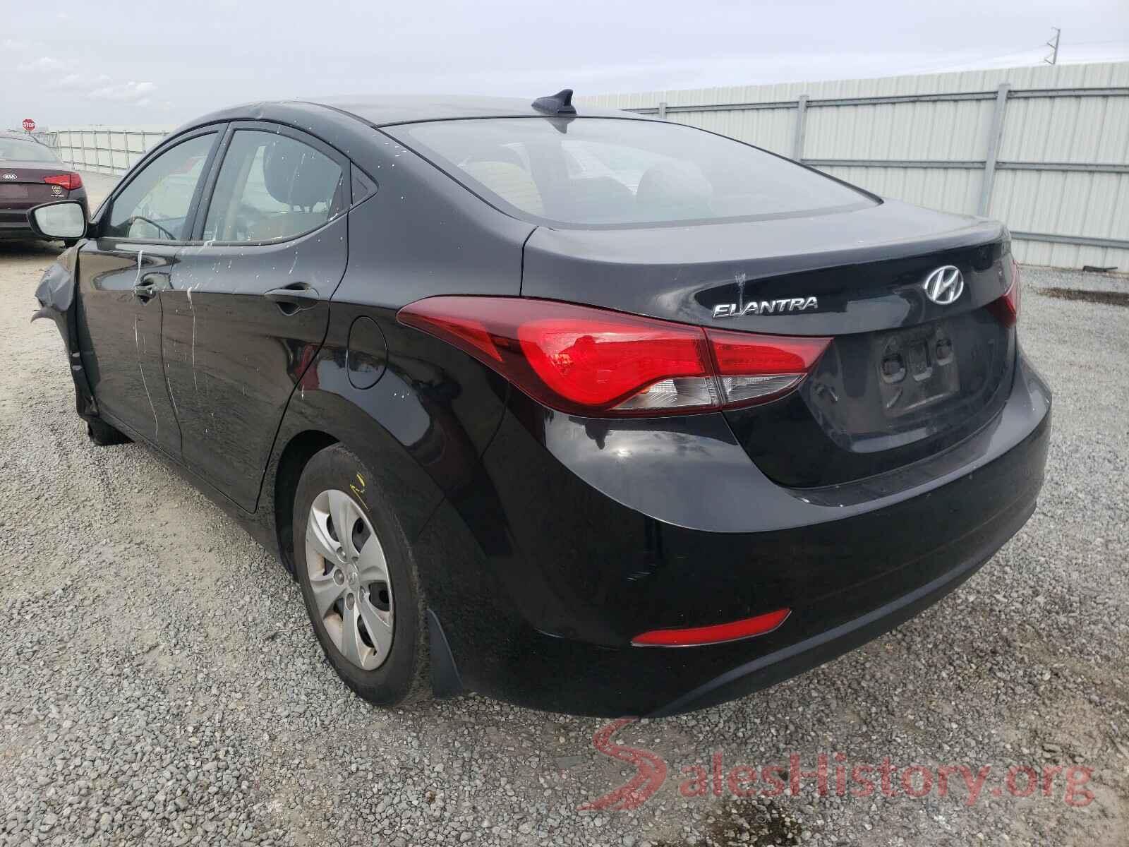 5NPDH4AE2GH757216 2016 HYUNDAI ELANTRA