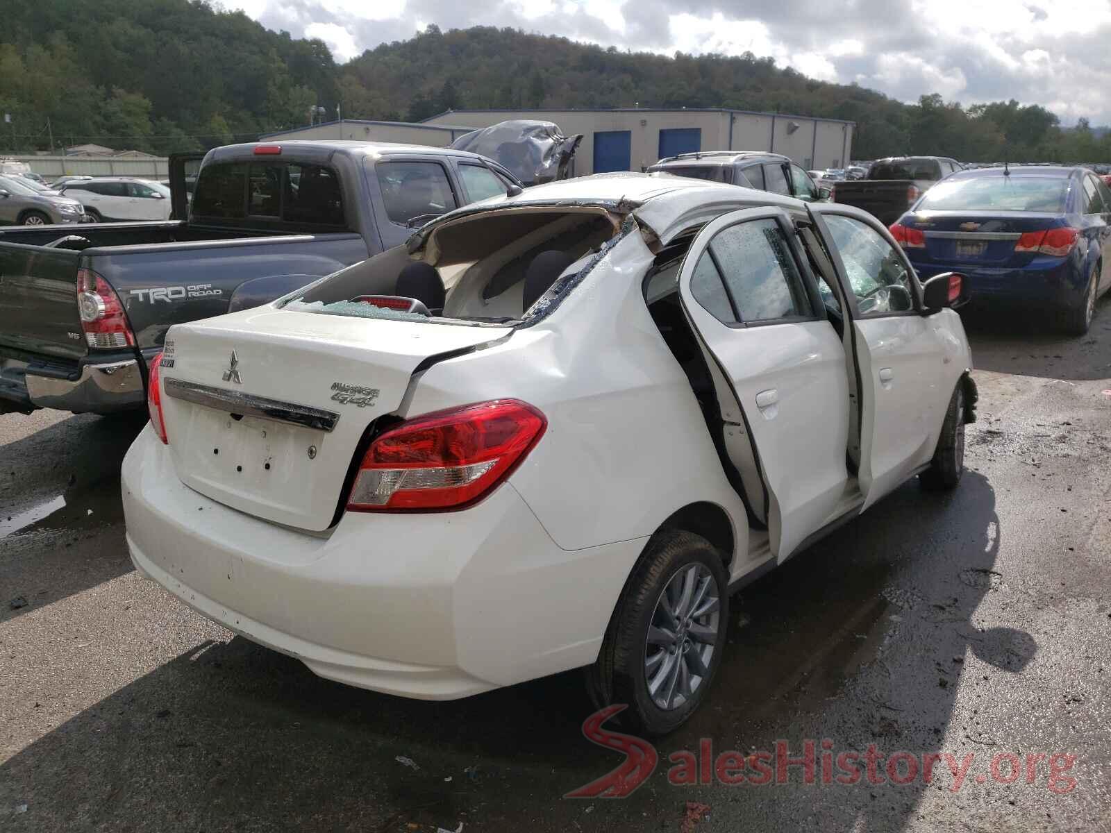 ML32F3FJ6KHF04085 2019 MITSUBISHI MIRAGE