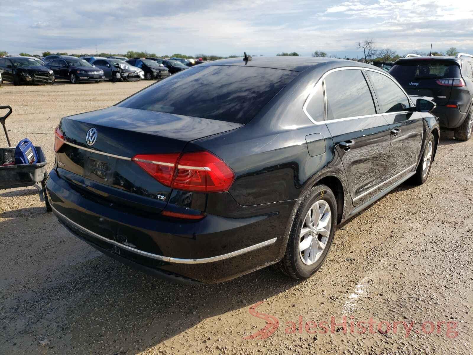 1VWAS7A31GC063811 2016 VOLKSWAGEN PASSAT