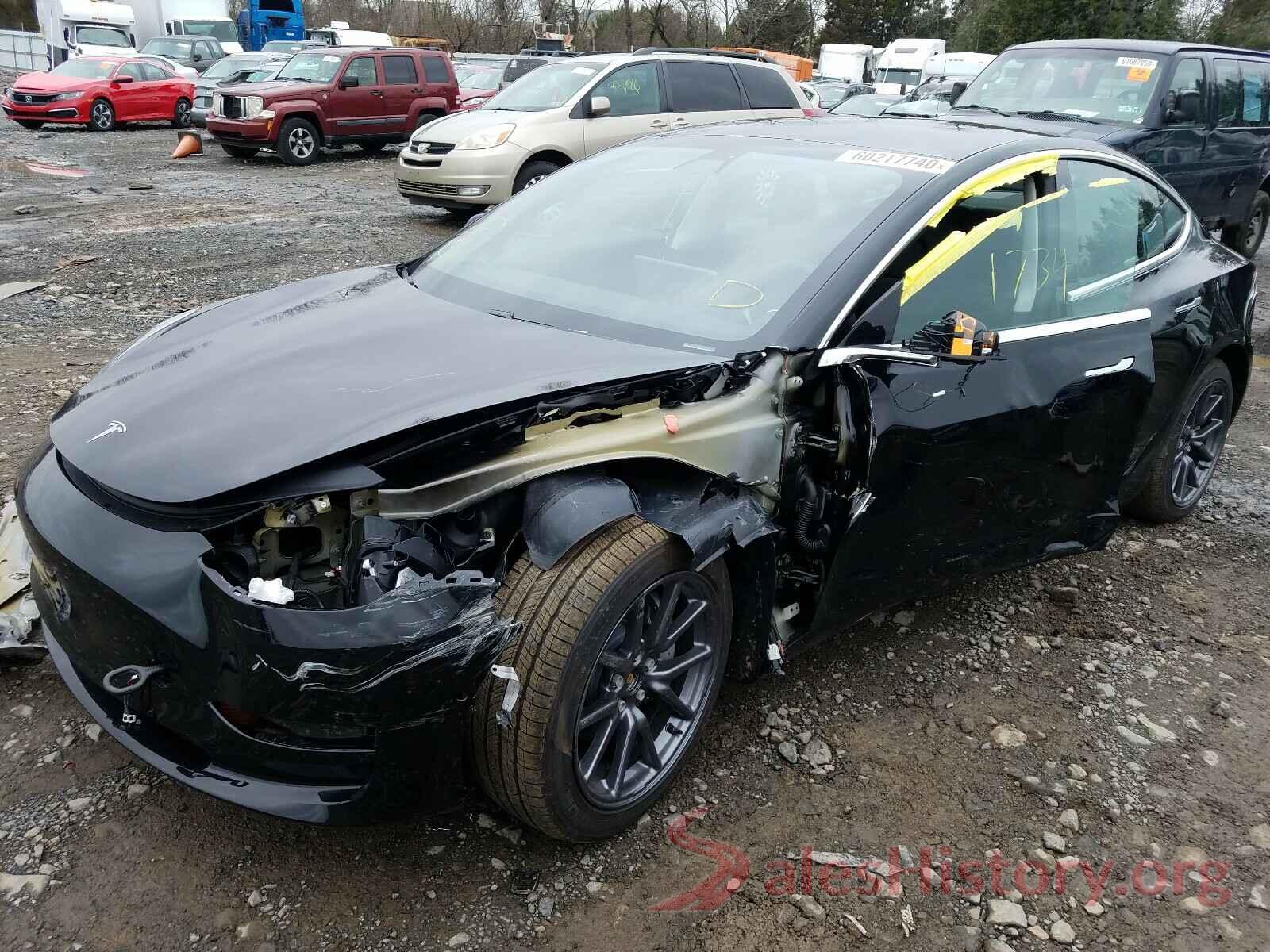 5YJ3E1EB0LF784443 2020 TESLA MODEL 3