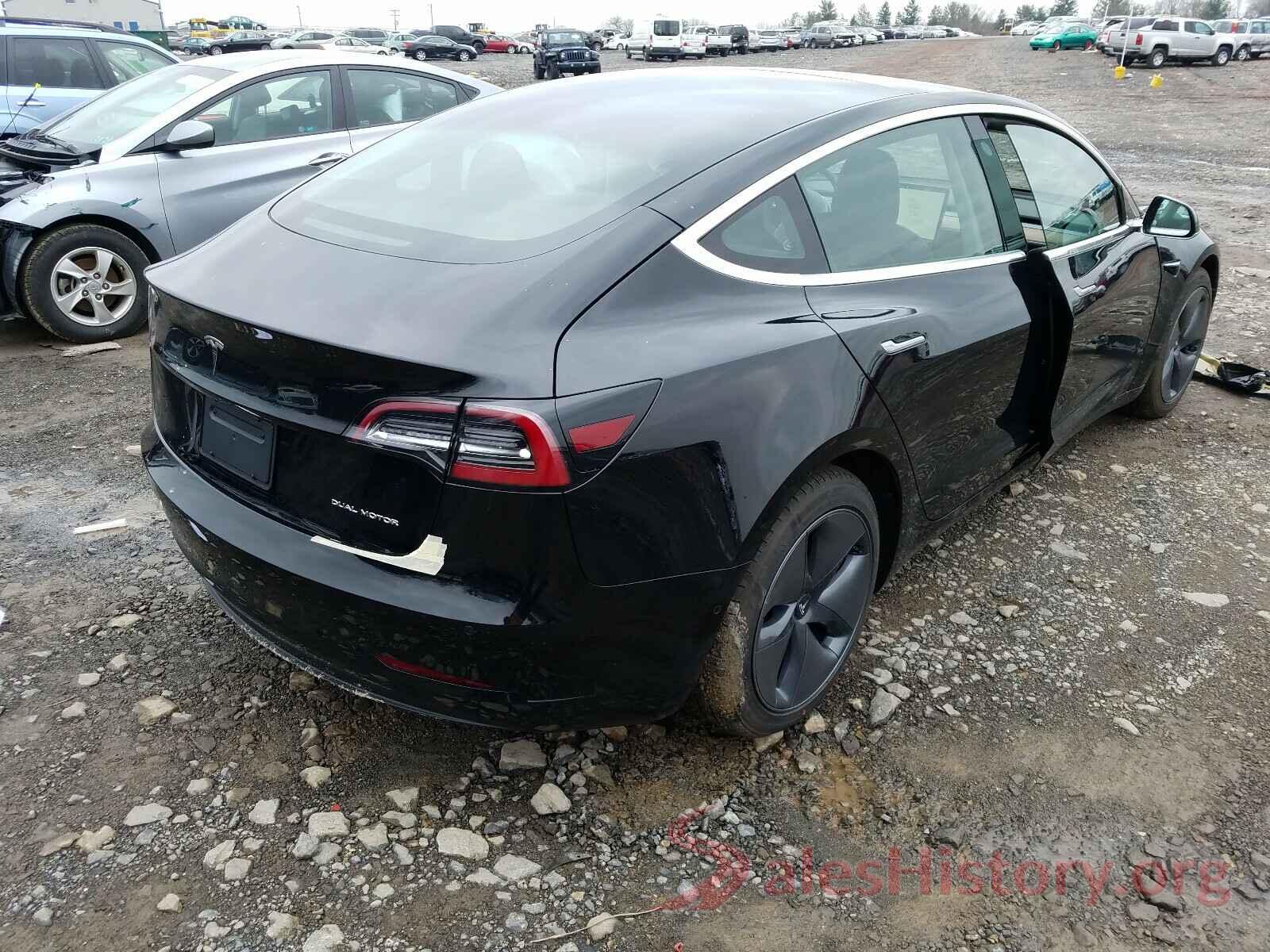 5YJ3E1EB0LF784443 2020 TESLA MODEL 3