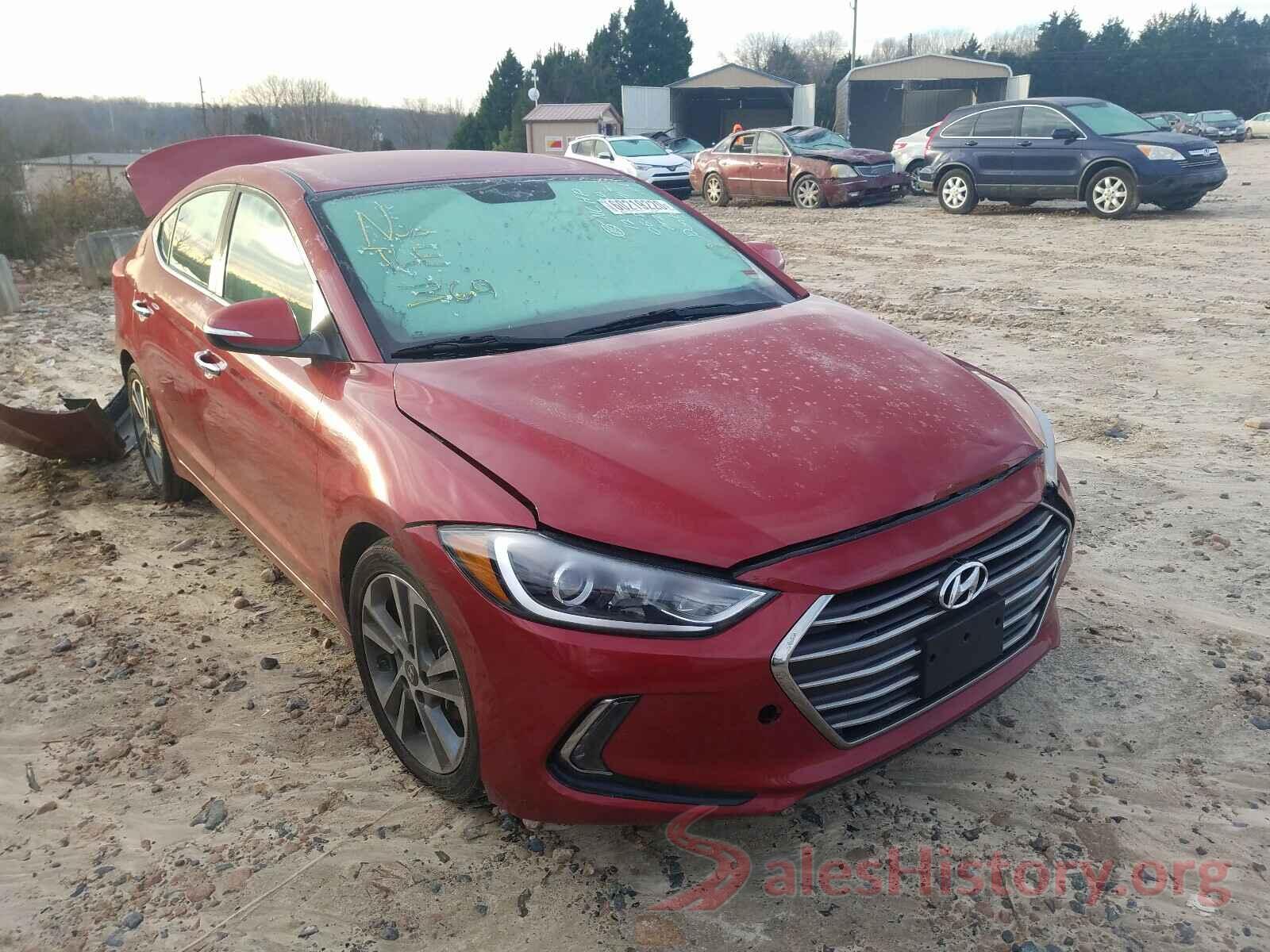 KMHD84LF5HU267328 2017 HYUNDAI ELANTRA