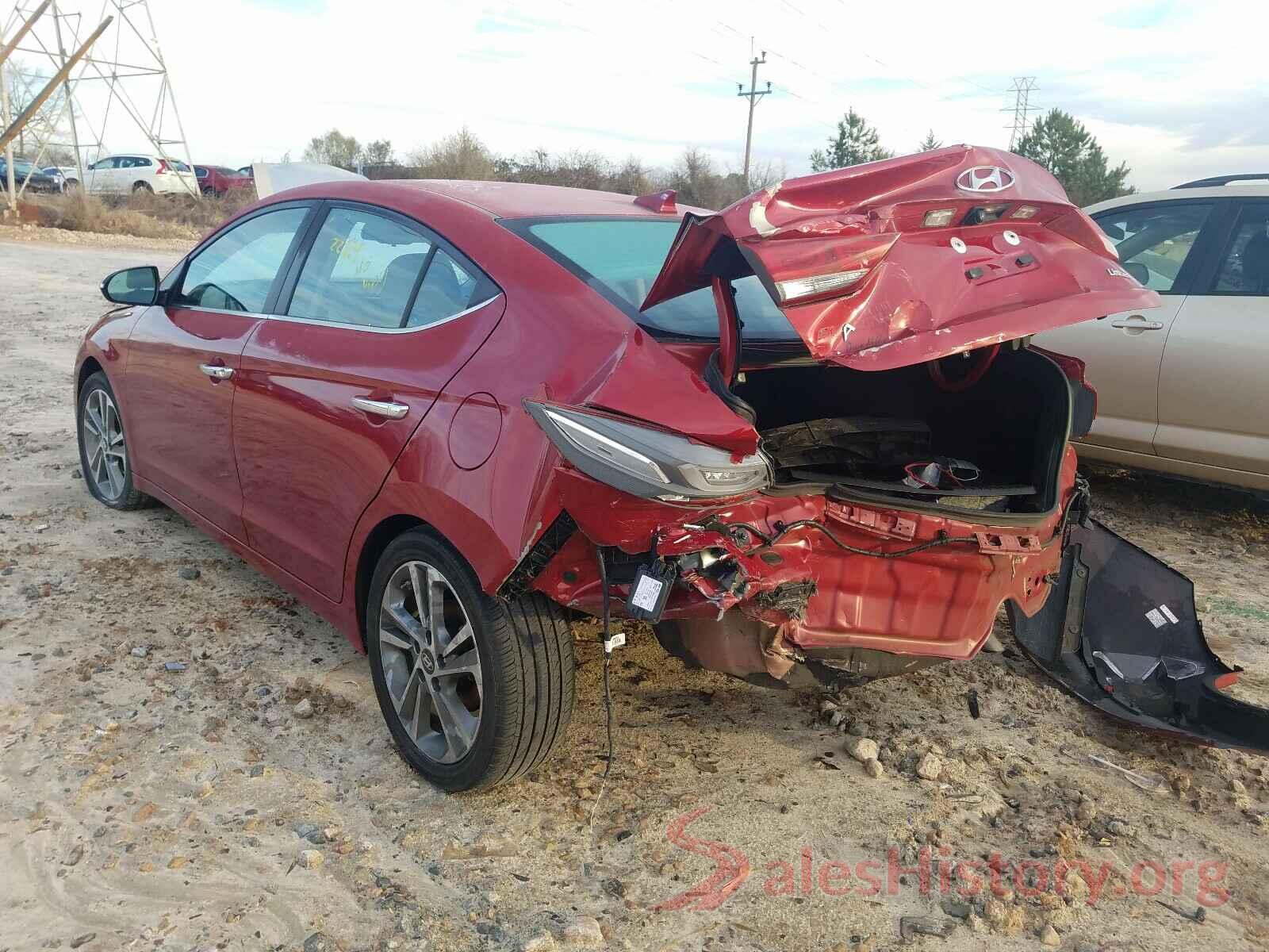 KMHD84LF5HU267328 2017 HYUNDAI ELANTRA