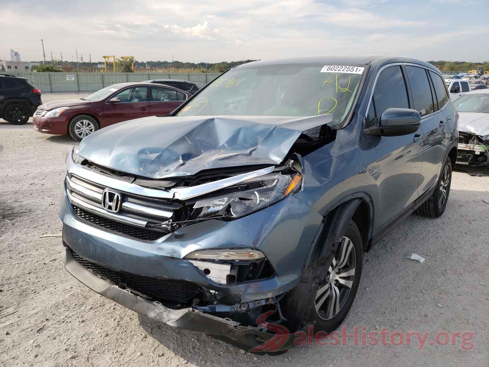 5FNYF6H59GB105961 2016 HONDA PILOT