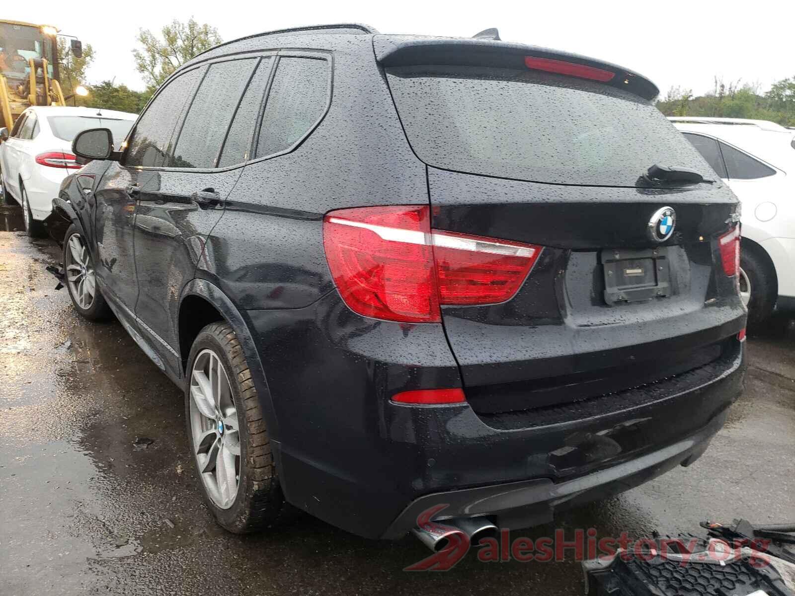 5UXWX9C5XH0T02956 2017 BMW X3