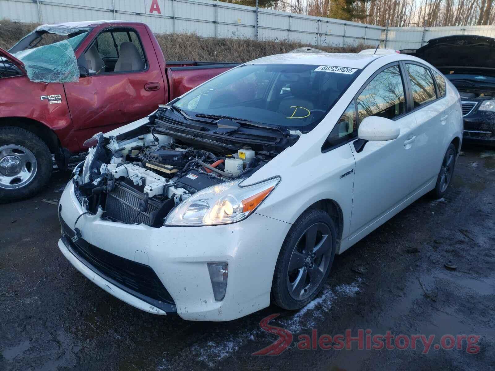 JTDKN3DU6D5574166 2013 TOYOTA PRIUS