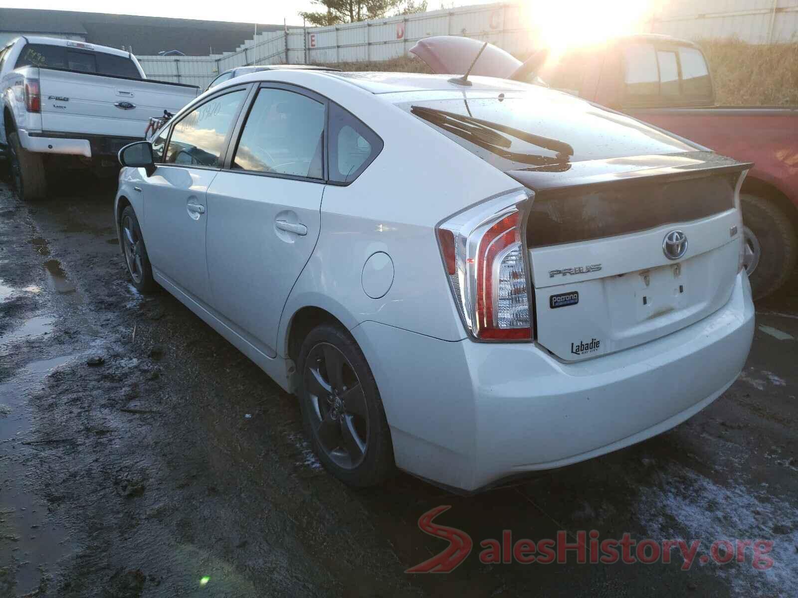 JTDKN3DU6D5574166 2013 TOYOTA PRIUS