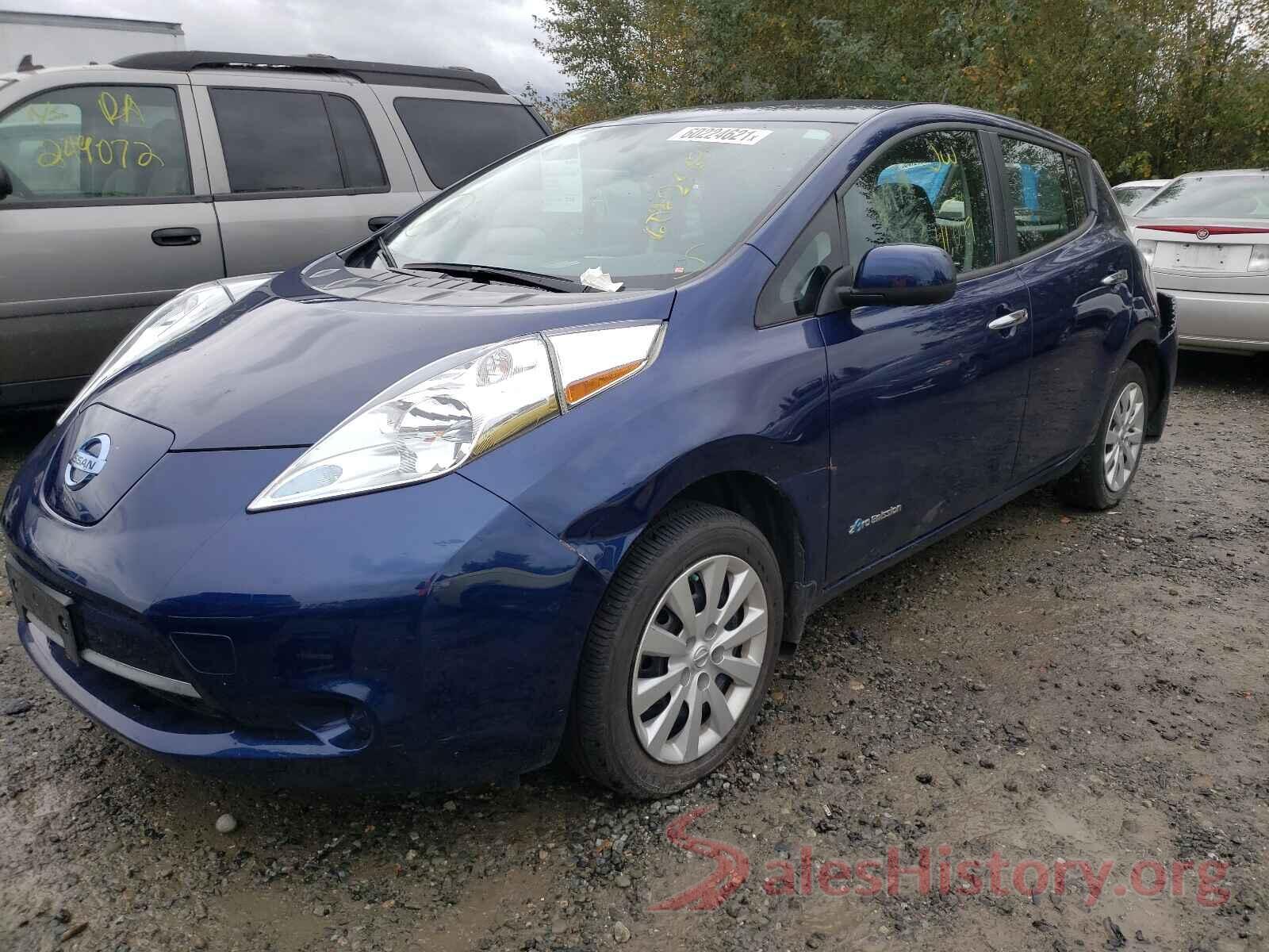 1N4BZ0CP3GC314473 2016 NISSAN LEAF