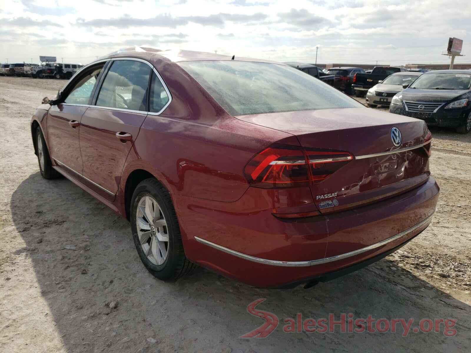 1VWAT7A32HC019086 2017 VOLKSWAGEN PASSAT