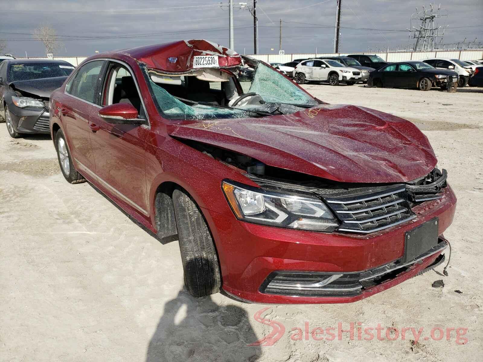 1VWAT7A32HC019086 2017 VOLKSWAGEN PASSAT