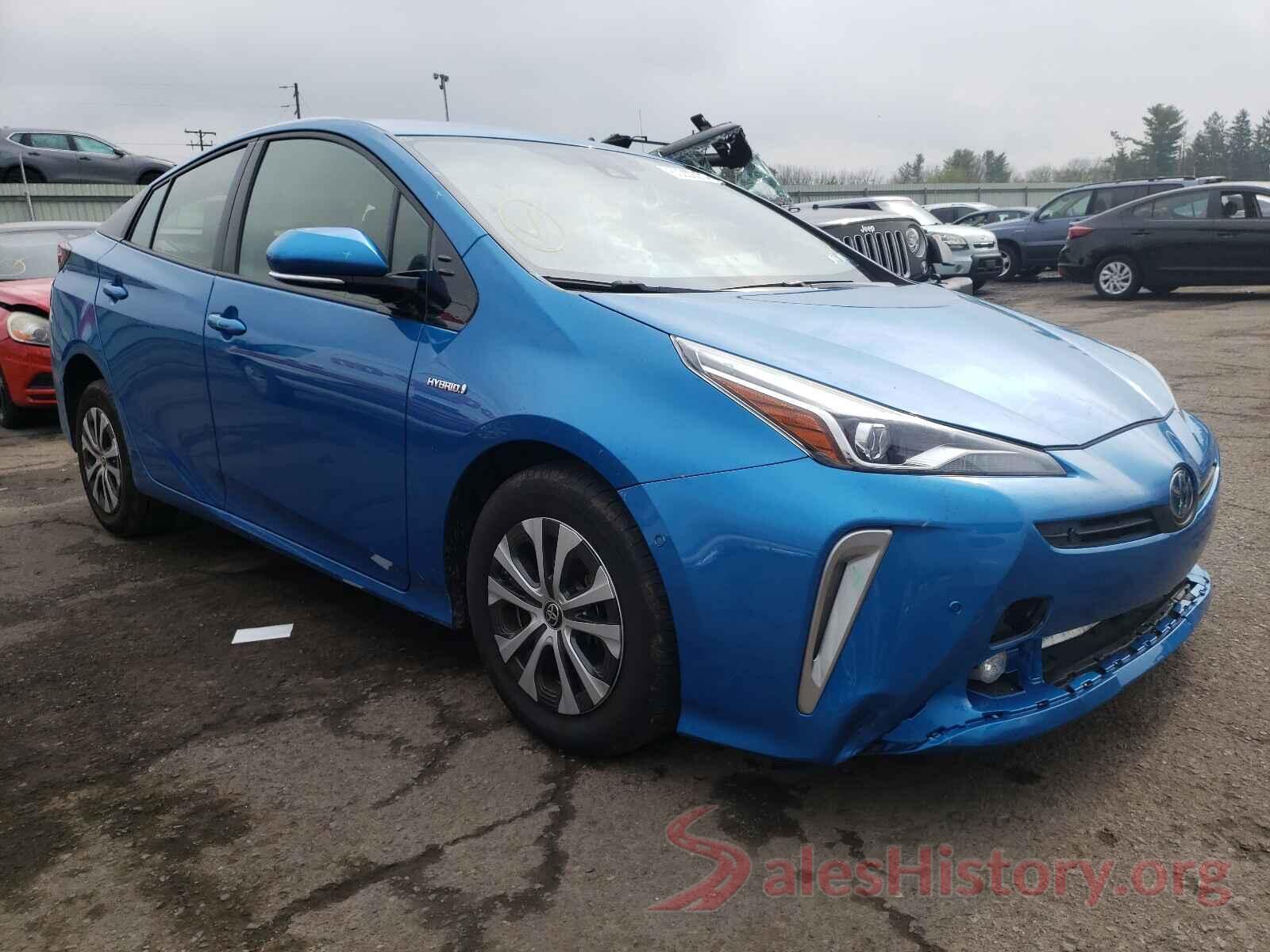 JTDL9RFU2L3020092 2020 TOYOTA PRIUS