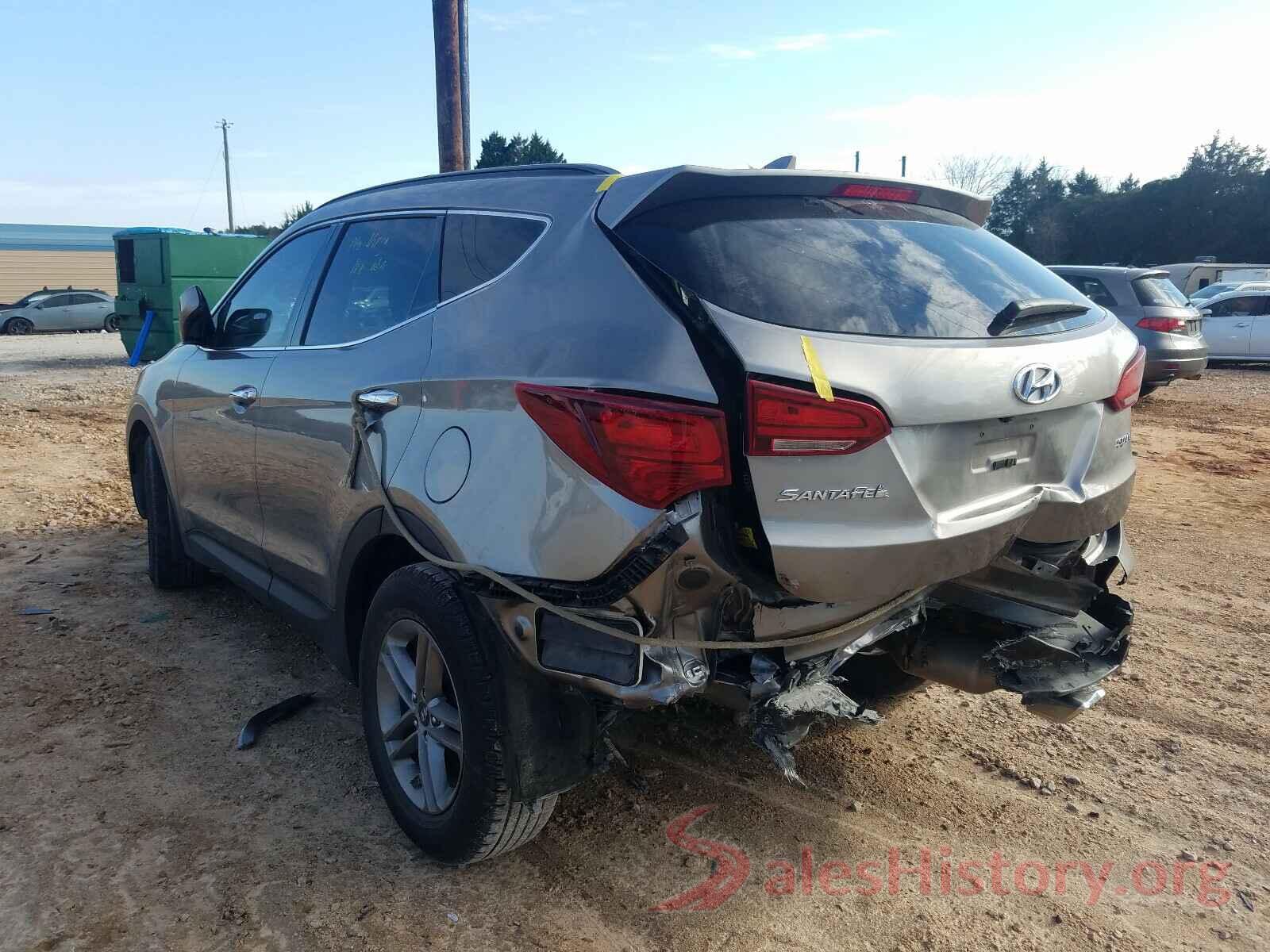 5XYZU3LB1HG426666 2017 HYUNDAI SANTA FE