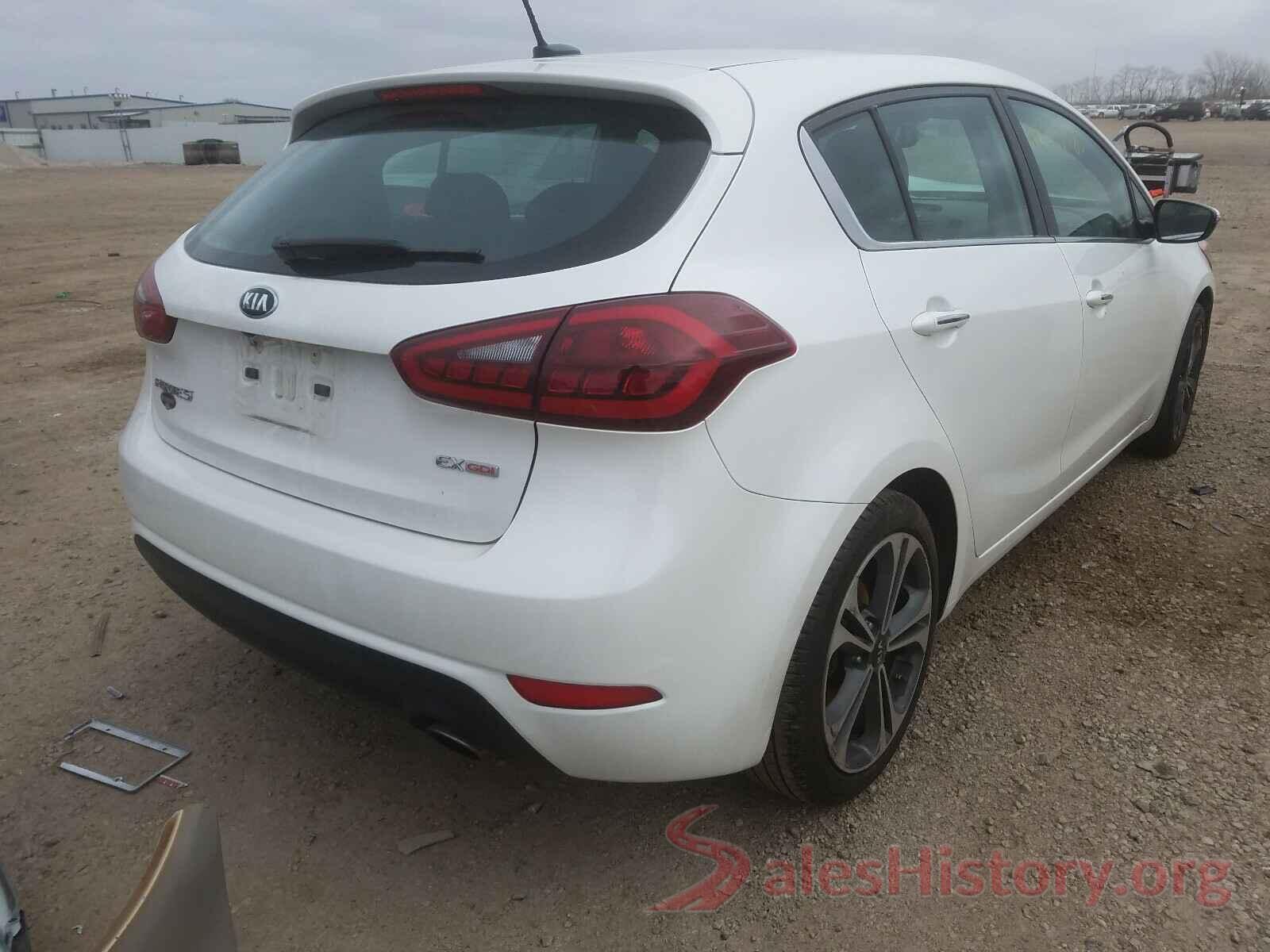 KNAFX5A88G5604400 2016 KIA FORTE