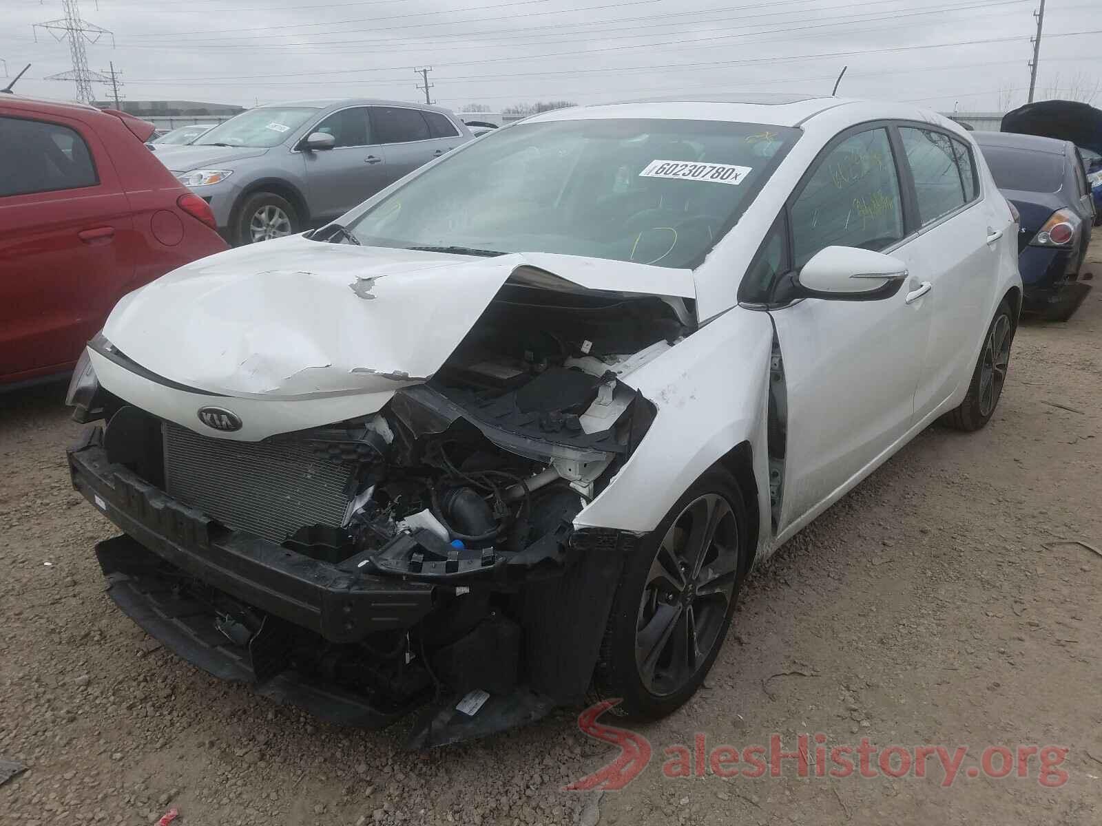 KNAFX5A88G5604400 2016 KIA FORTE