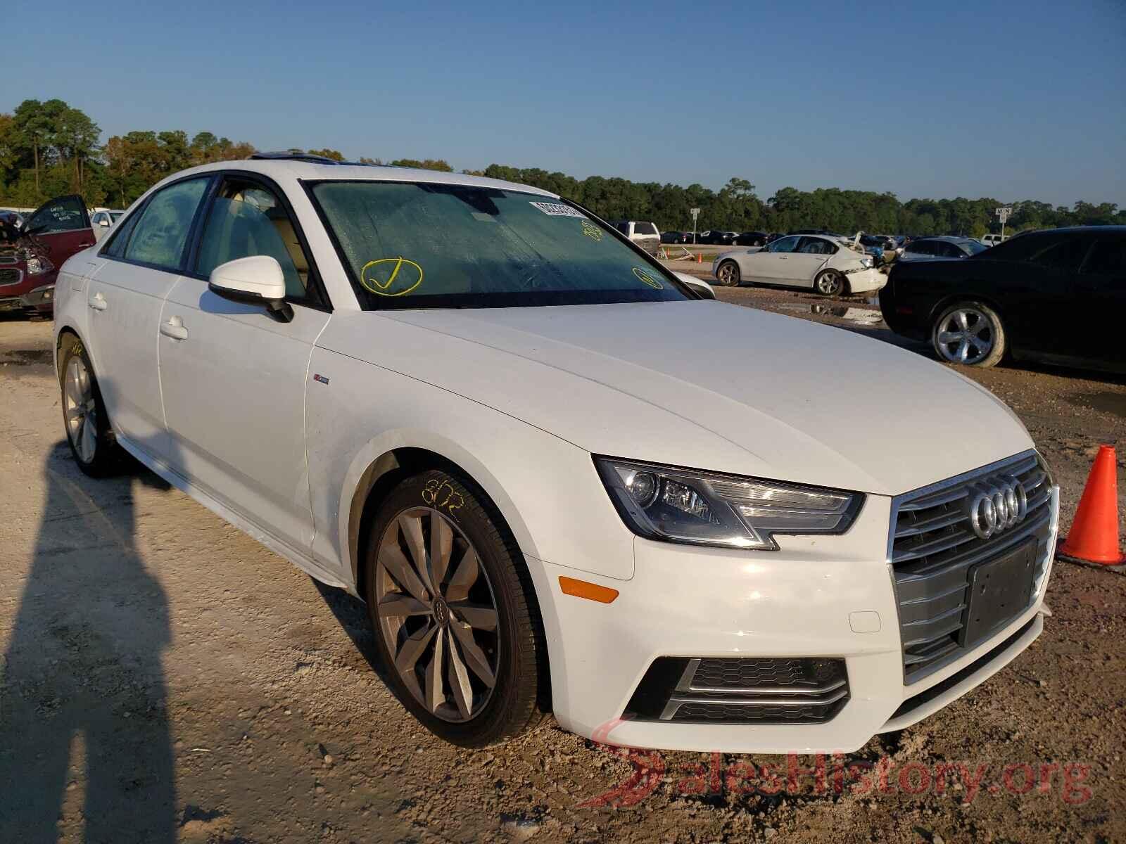 WAUKMAF47JA039352 2018 AUDI A4