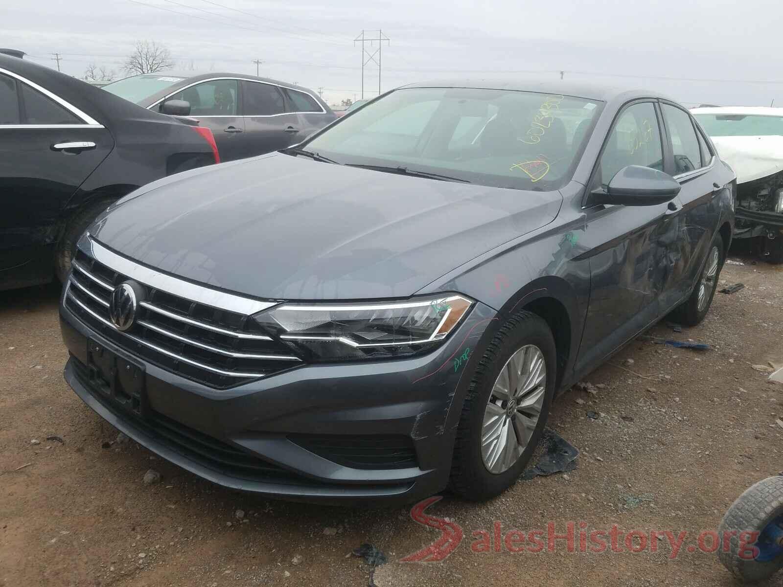 3VWC57BU3KM143917 2019 VOLKSWAGEN JETTA