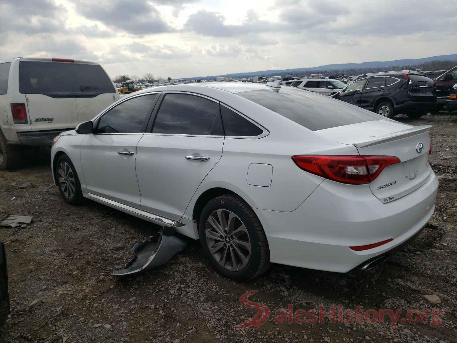 5NPE34AFXHH456383 2017 HYUNDAI SONATA