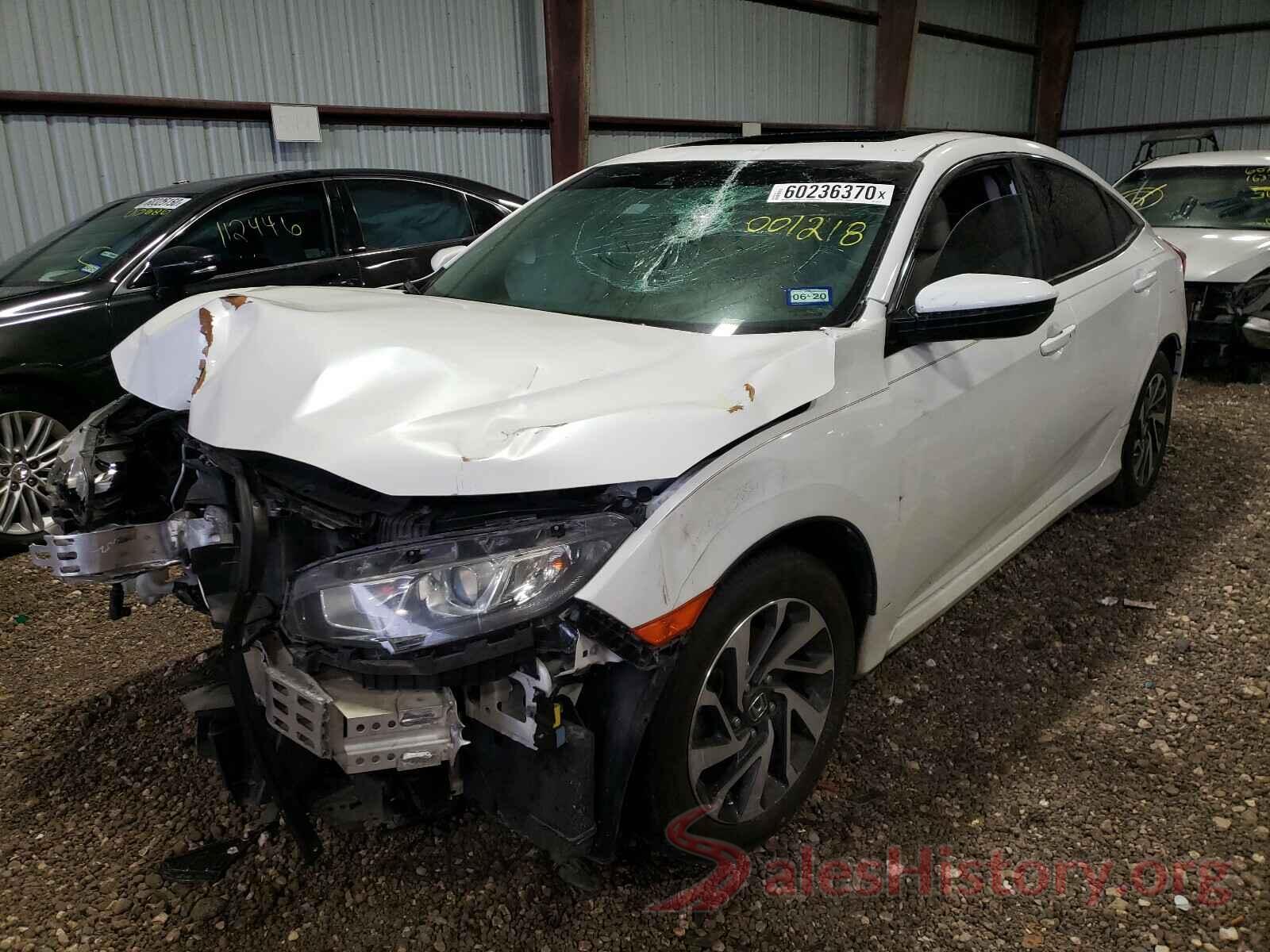 19XFC2F83GE001218 2016 HONDA CIVIC