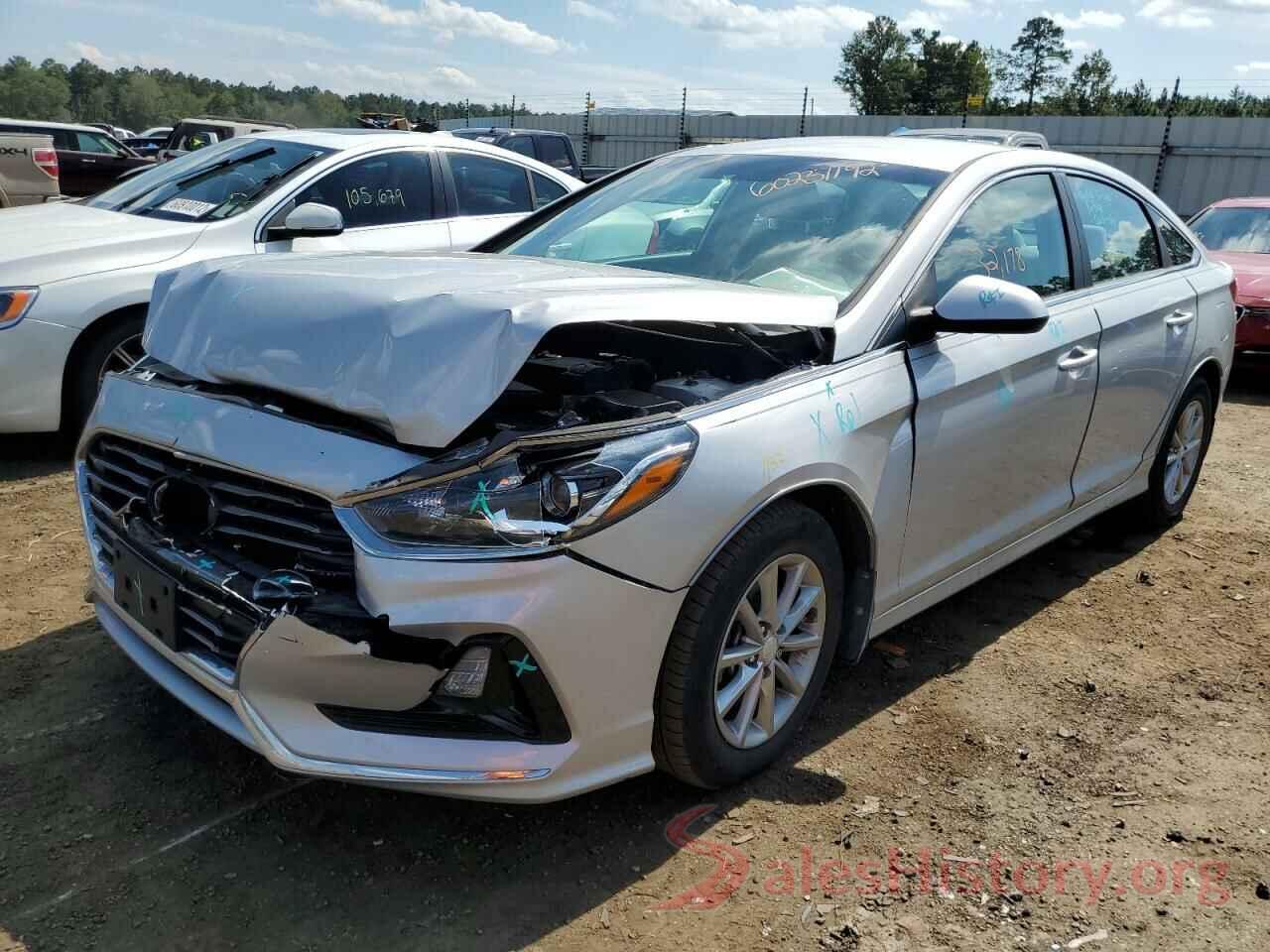 5NPE24AF4KH805743 2019 HYUNDAI SONATA