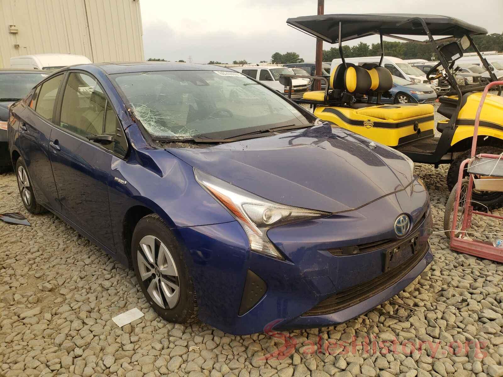 JTDKARFU4J3552377 2018 TOYOTA PRIUS